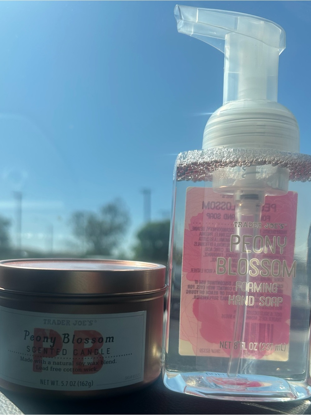 Trader Joe's Peony Blossom Foaming Hand Soap - Pink